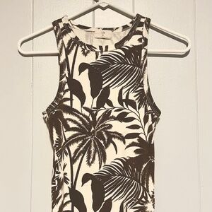 Anthropologie T.La Racerback Tank Top Size XS